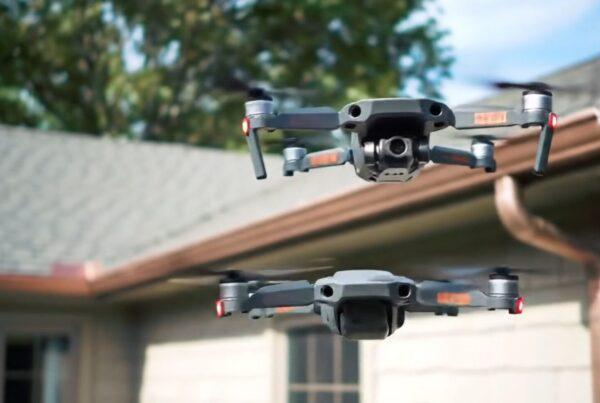 Drohnenflug mit Dachrinnenreinigung Regensburg, Straubing, Cham